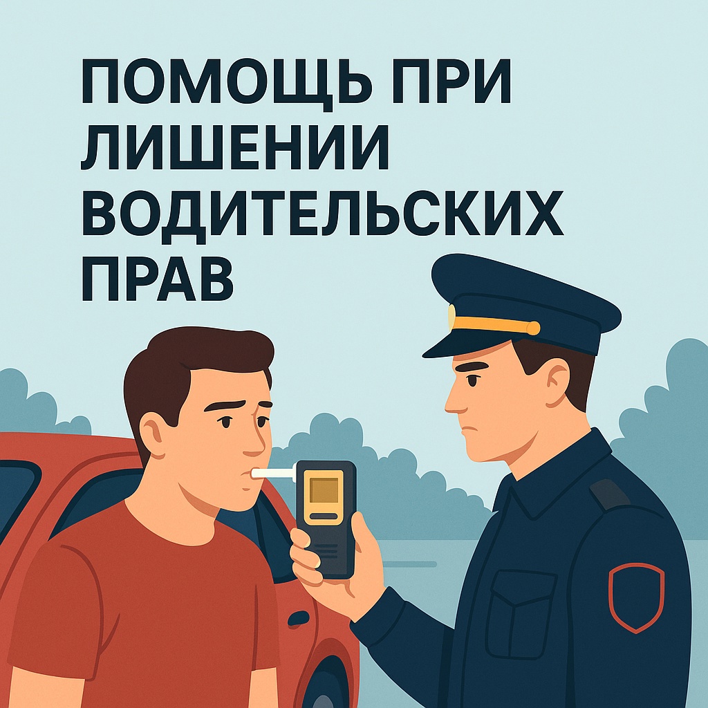 Помощь при лишении водительских прав